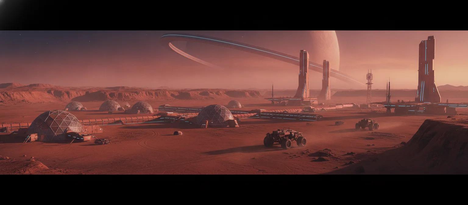 Mars region art