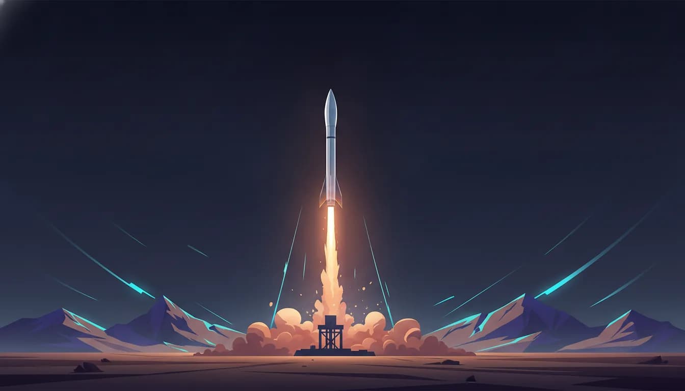Long March 2D illustration