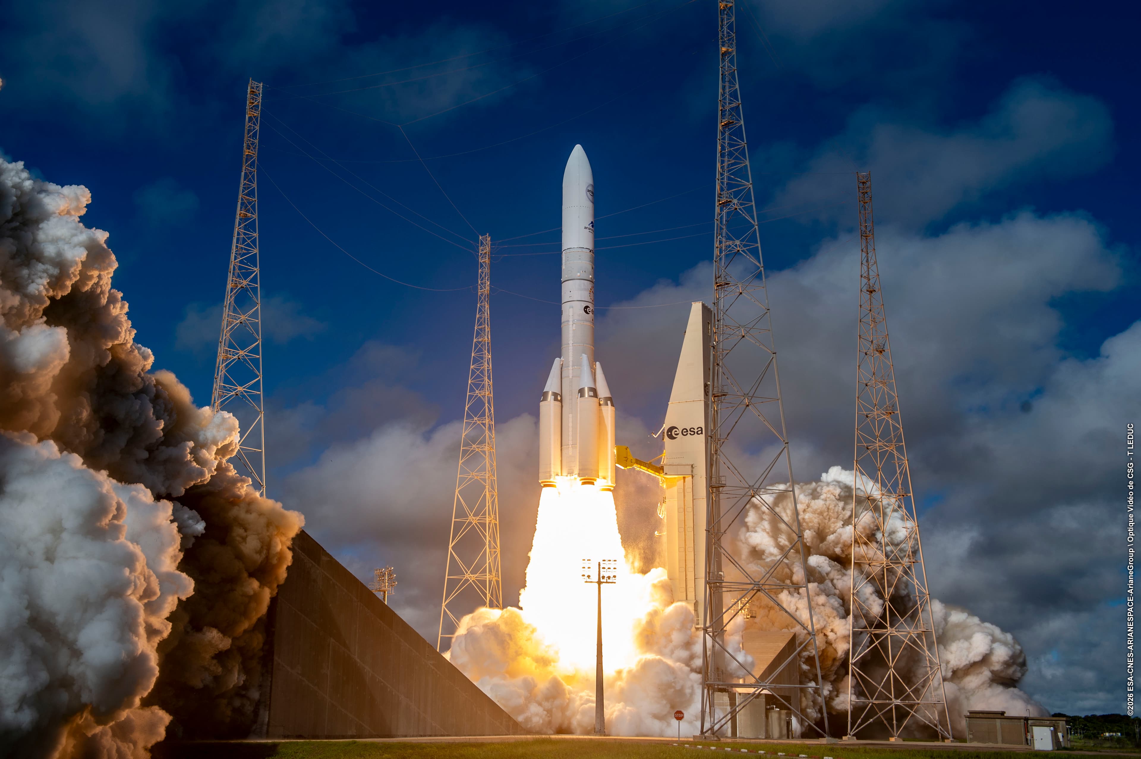 Amazon Leo (LE-03) — Ariane 64 Block 2 at Guiana Space Centre, French Guiana, Jun 17, 2026