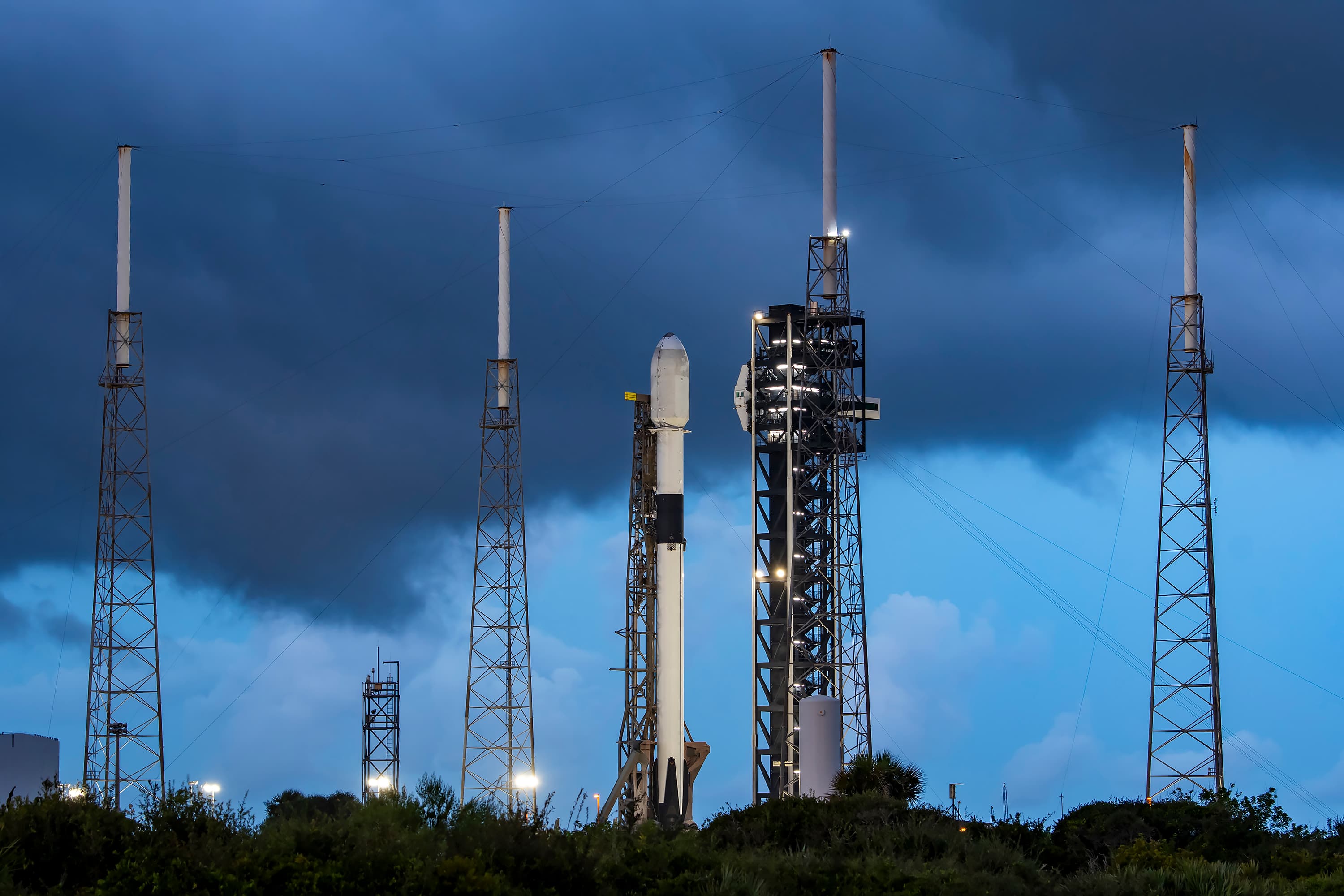 Amazon Leo (KF-02) — Falcon 9 Block 5 at Cape Canaveral SFS, FL, USA, Aug 11, 2025