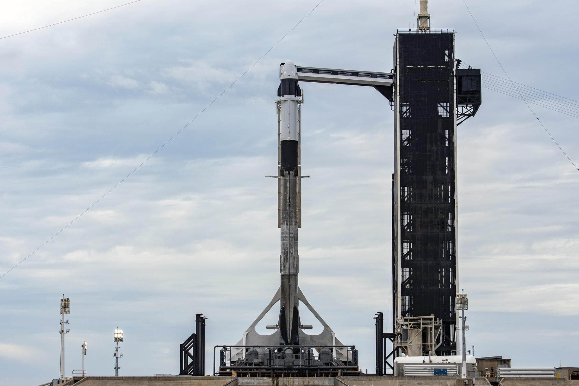 Fram2 — Falcon 9 Block 5 at Kennedy Space Center, FL, USA, Apr 1, 2025