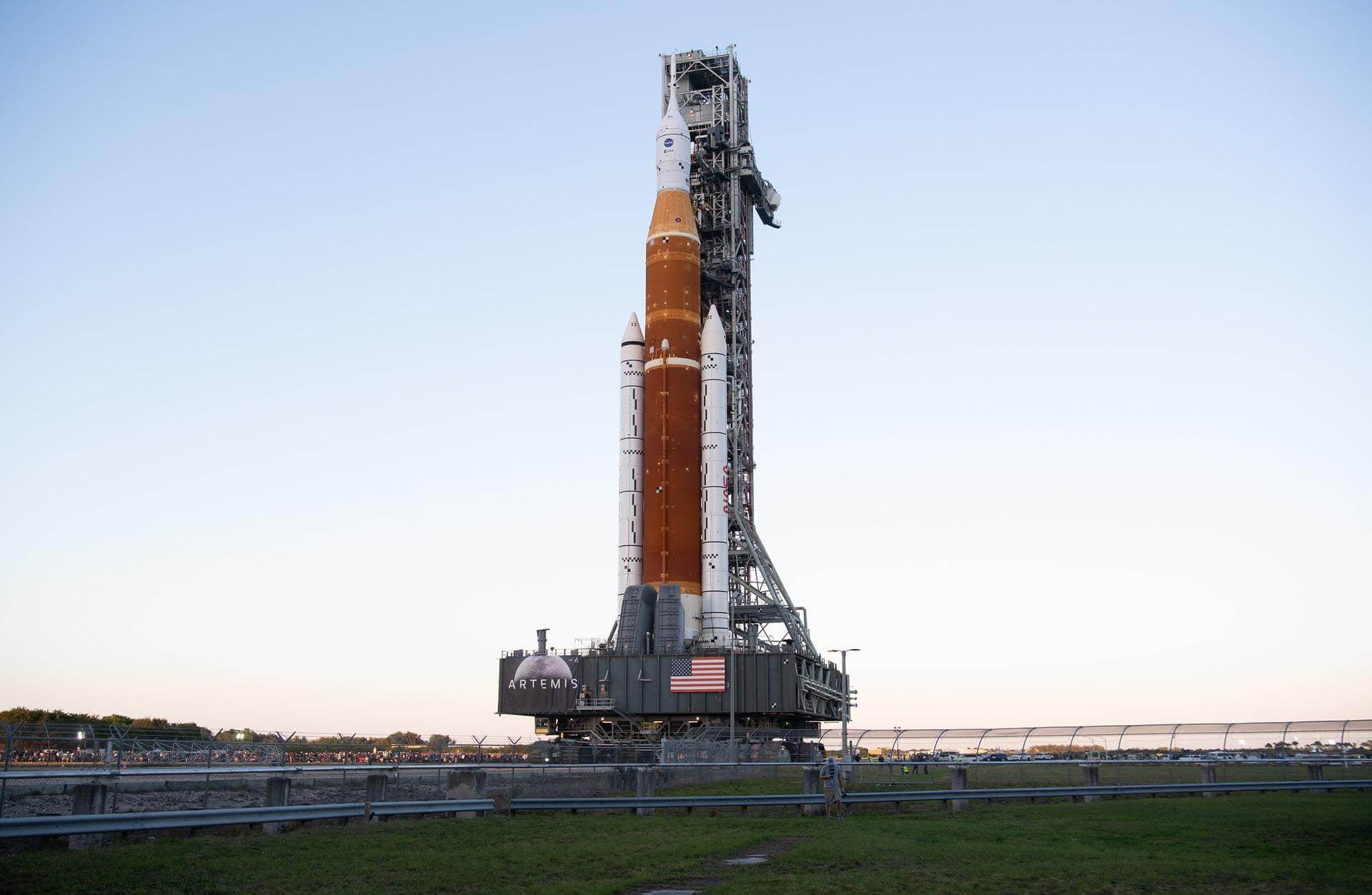 Artemis II — Space Launch System Block 1 at Kennedy Space Center, FL, USA, Apr 1, 2026
