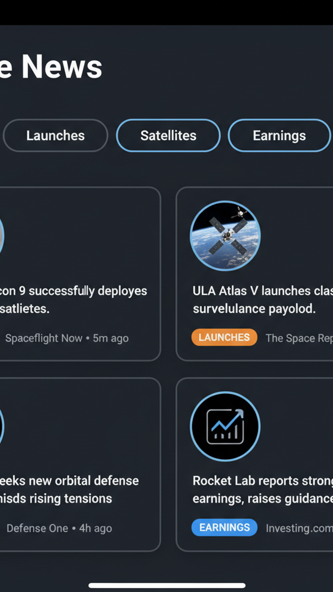 SpaceNexus app screenshot 3